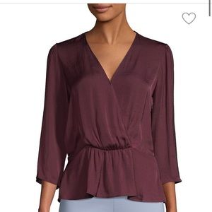 1.STATE Faux Wrap Top